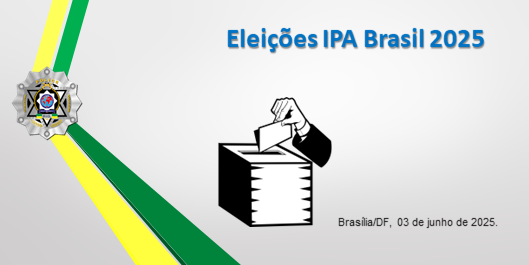Eleições IPA Brasil 2025.